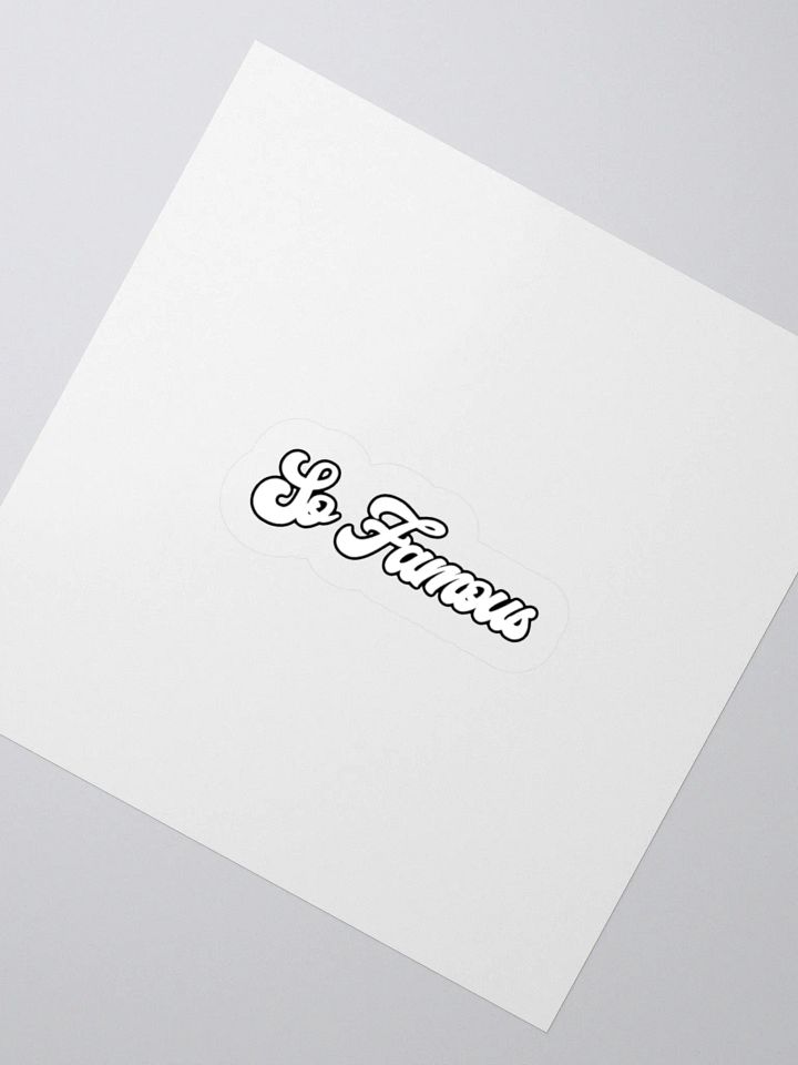 So Famous Stickers product image (5)