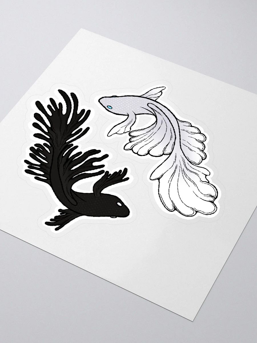 Satoru Gojo & Suguru Geto Fish // Jujutsu Kaisen Sticker product image (7)