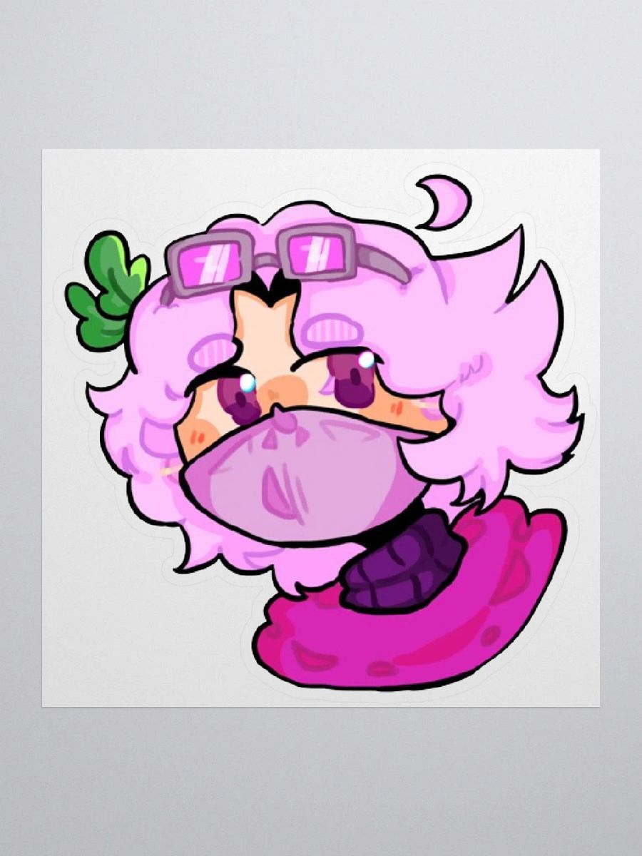 EternalHappiness Headshot Kiss-Cut Sticker product image (2)