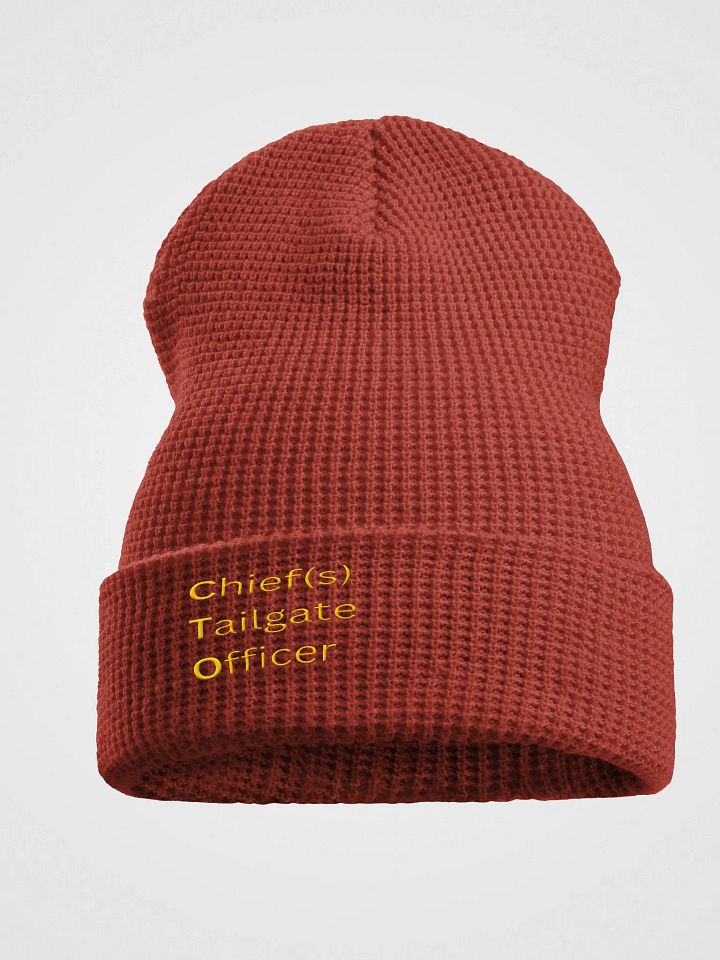 Chief(s) Tailgate Officer Beanie product image (1)