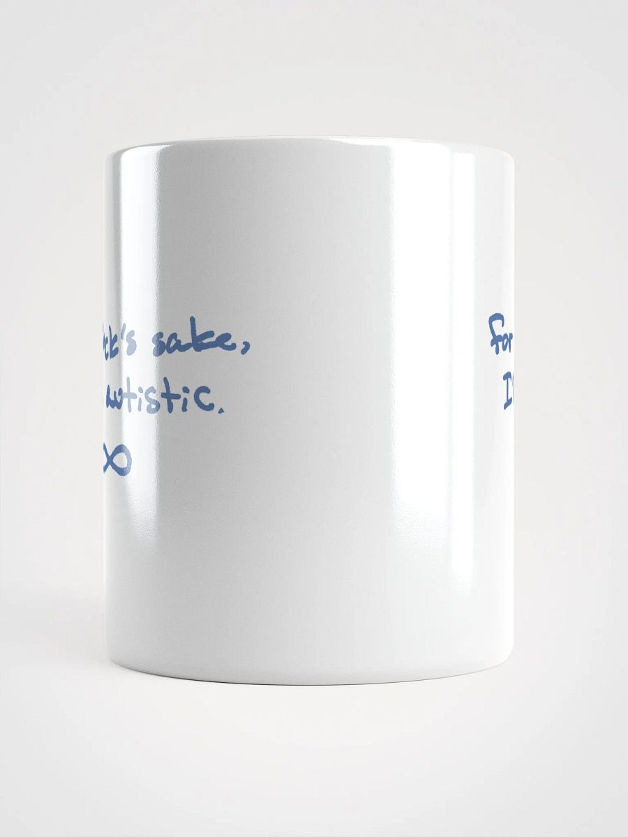 FFS, I'm autistic (teal design) mug product image (9)