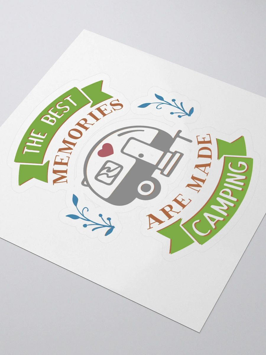 Best Memories Camping Kiss-Cut Stickers product image (3)