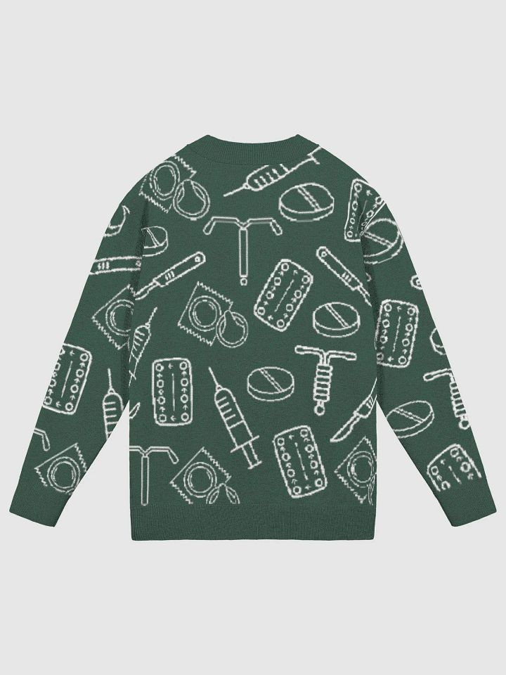 birth control icons (green cardigan) product image (2)