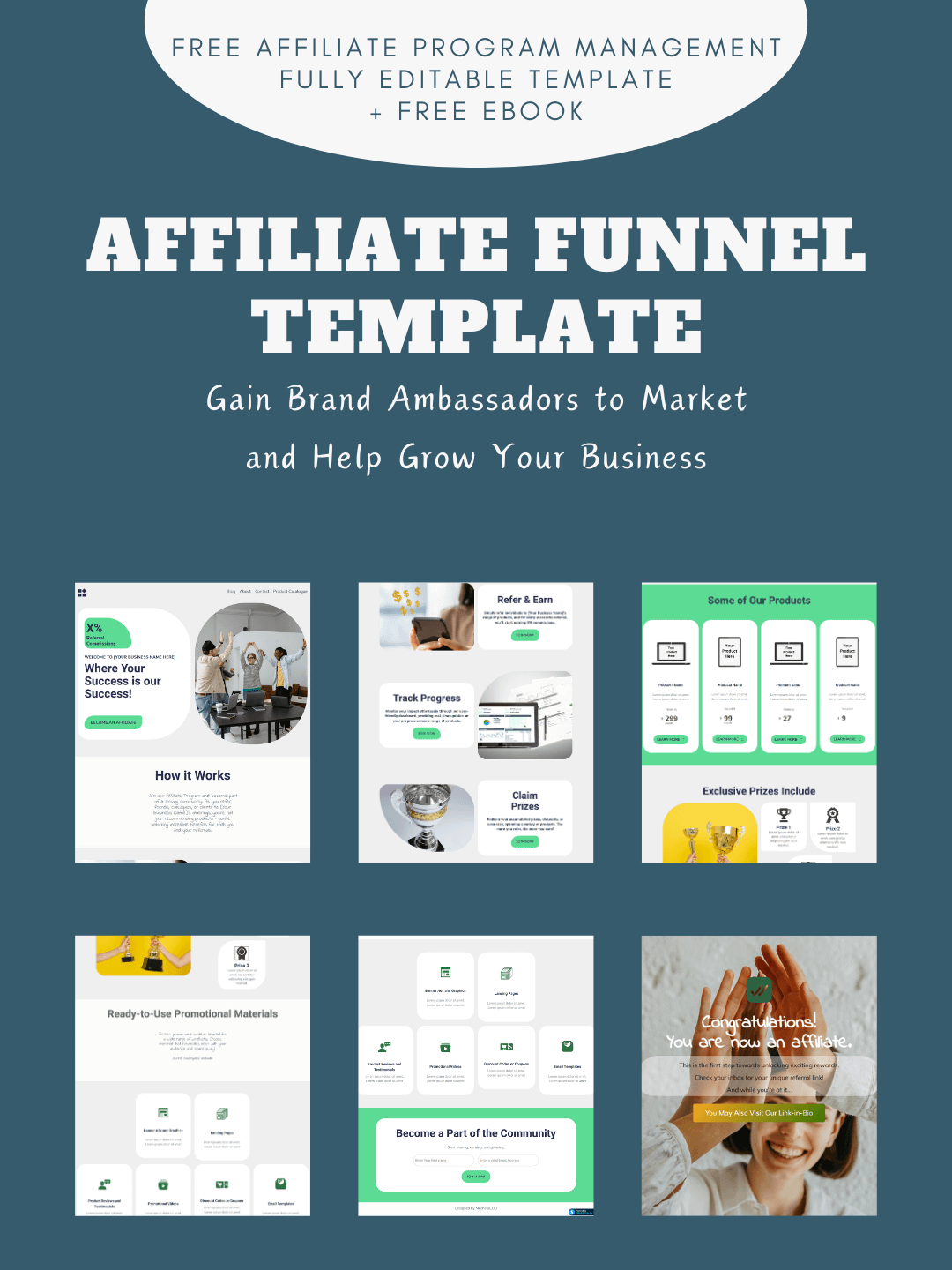 Affiliate Program Funnel Template product image (1)