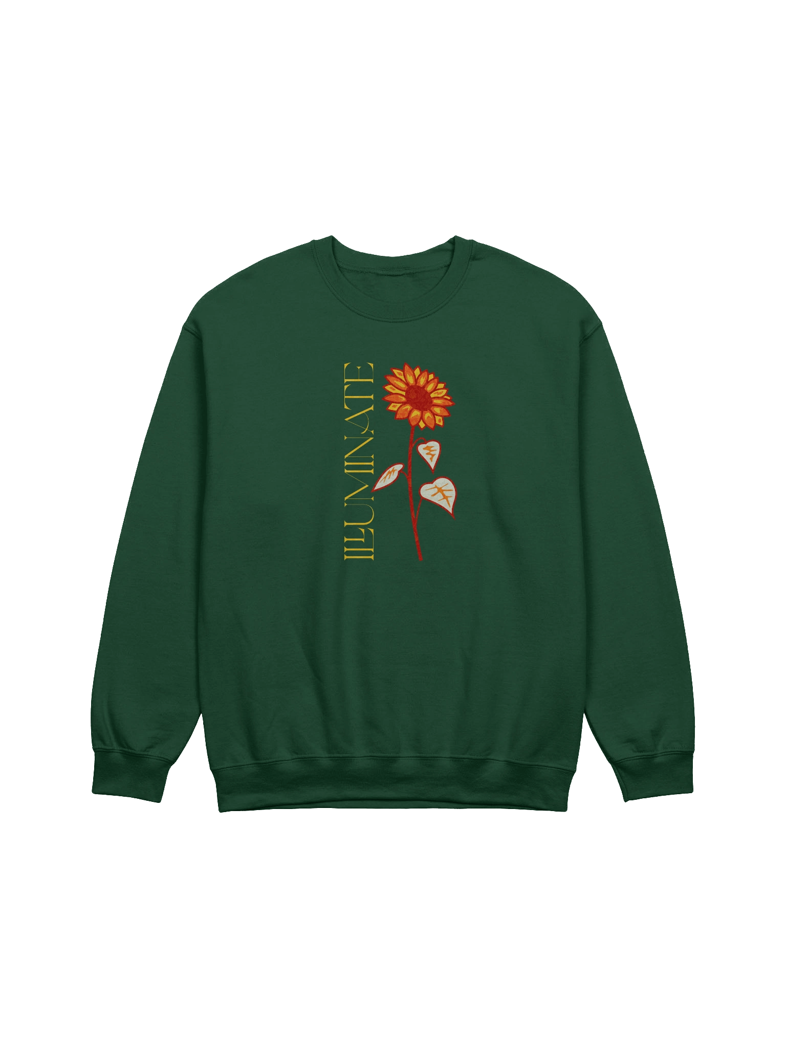 Illuminate Sunflower Crewneck Sweatshirt product image (1)