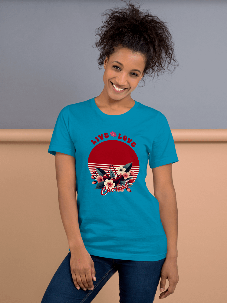 Live Love Cherish T-Shirt | Valentine's Gift product image (2)