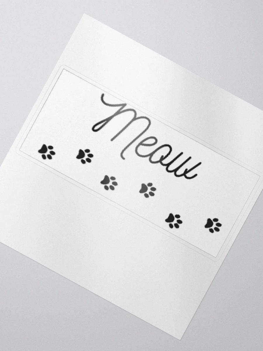 Meow Sticker product image (2)
