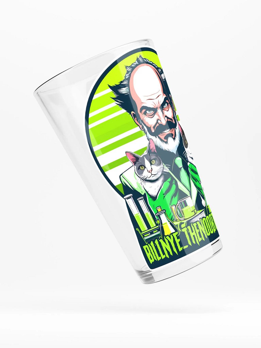 Bill Nye Cat Logo Shaker Glass product image (4)