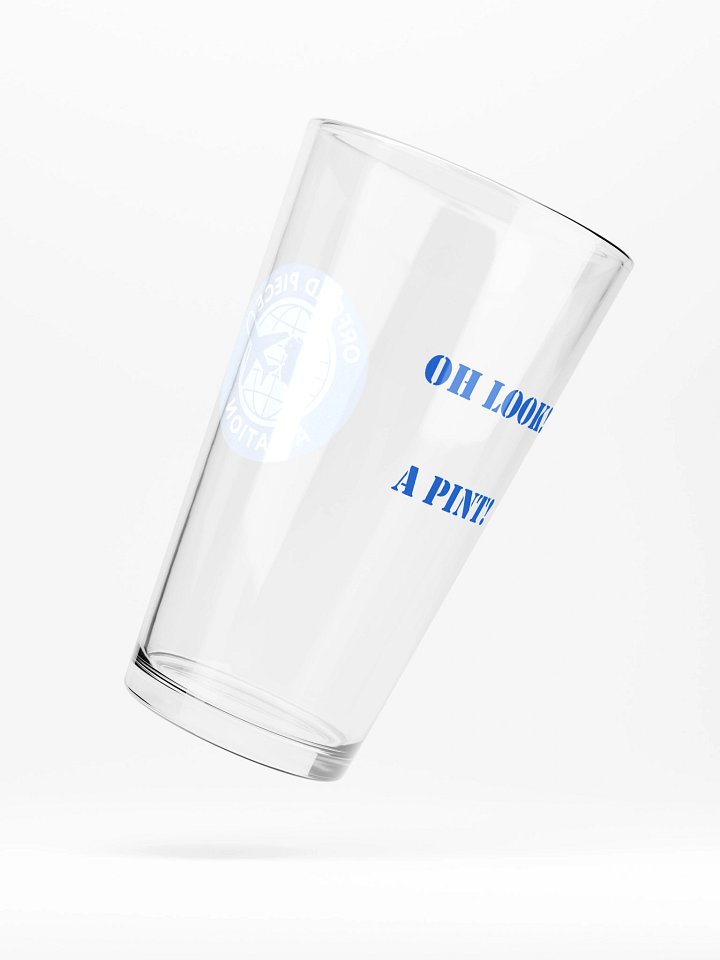 Orford Piece Aviation Shaker Pint Glass product image (2)