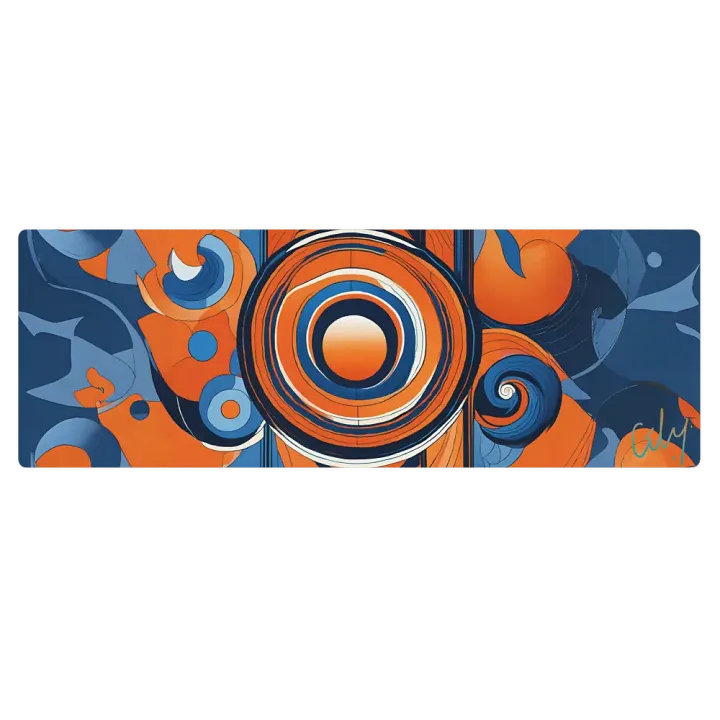 Serenity Swirl Yoga Mat product image (1)