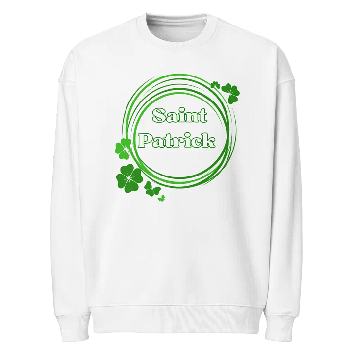 Saint Patrick's Day Organic Oversized Sweatshirt product image (1)