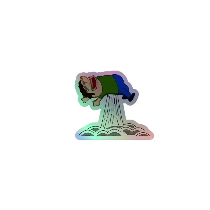 Blast Off Mijo Holographic Sticker product image (1)
