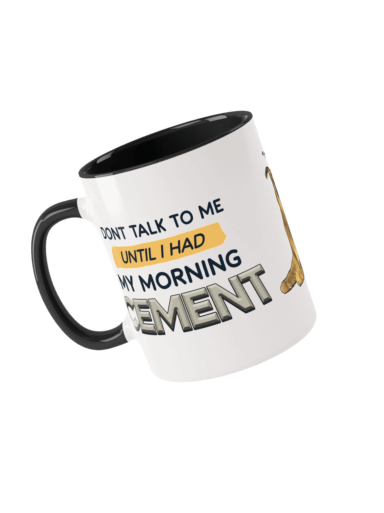 "Dont Talk to Me Until i Had My CEMENT" Hissy Caracal Mug product image (15)