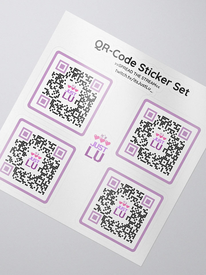 QR-Code Sticker Set BIG product image (2)