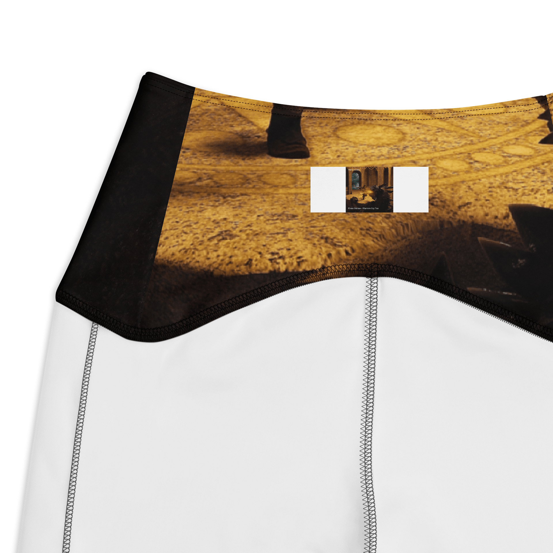 'Elven Stories - Warriors Cry Too' Crossover Leggings with Pockets product image (3)