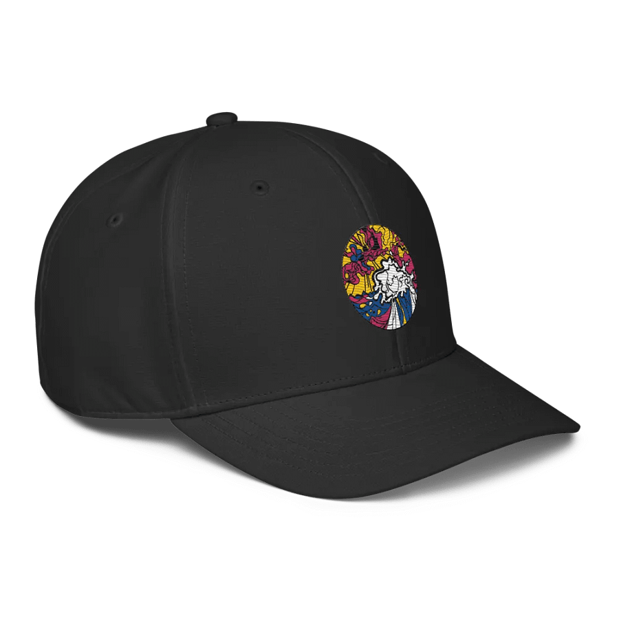 Energetic Swirls Performance Cap - Wave at Sunset product image (3)
