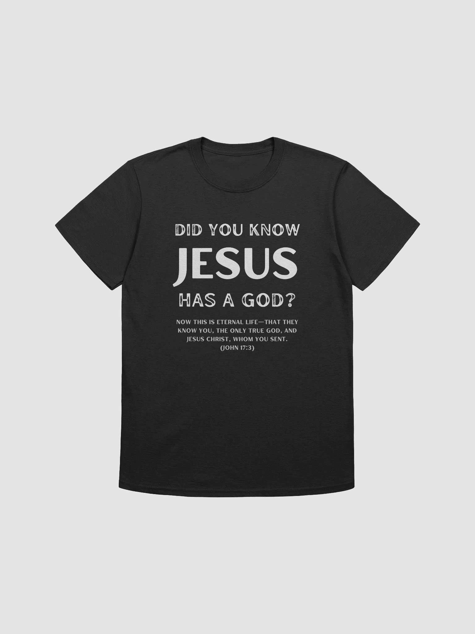 Jesus has a God Gilden Lightweight Relaxed-Fit T-Shirt product image (7)