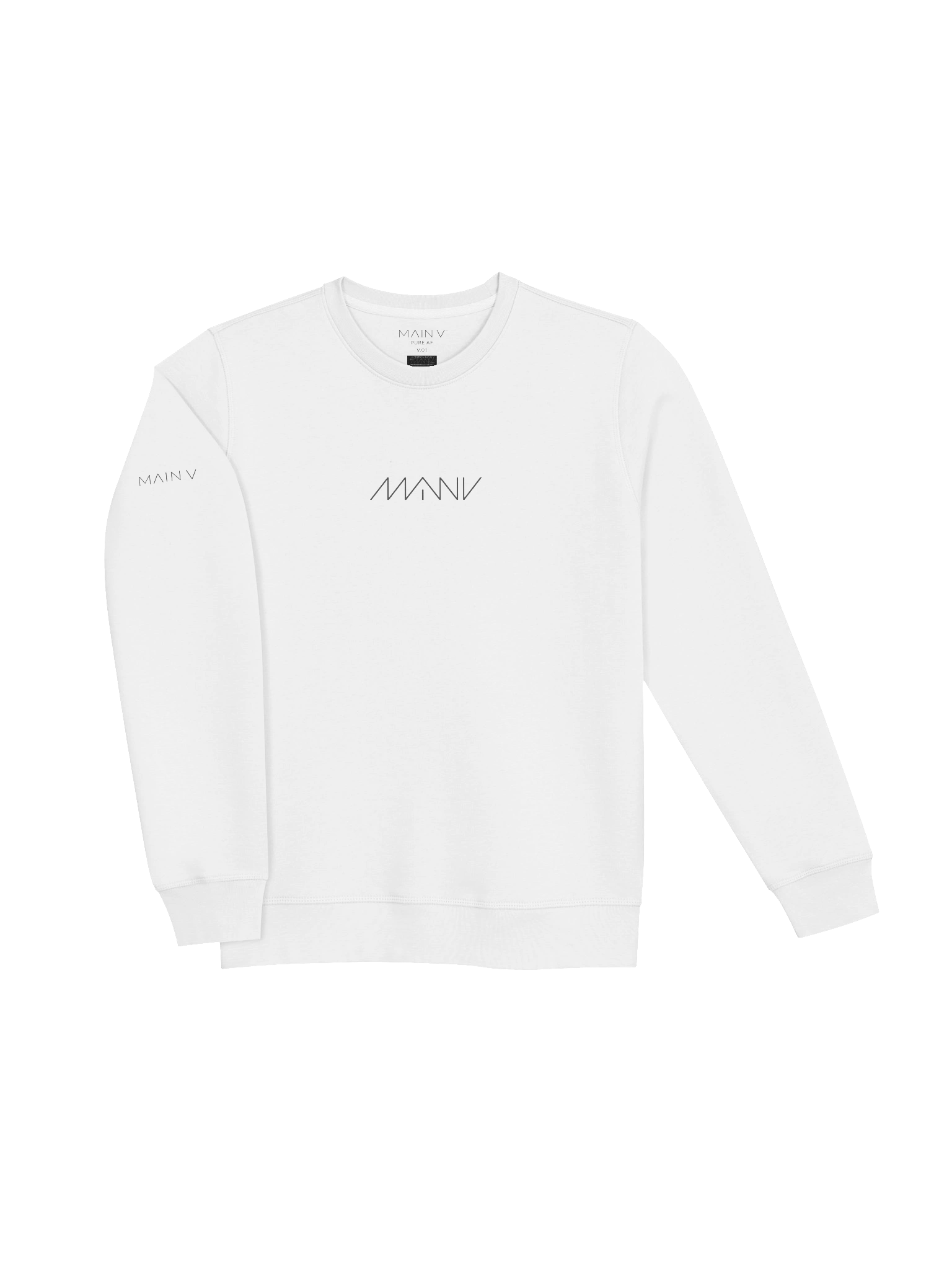 V.01 - THE LONGSLEEVE - WHITE product image (4)