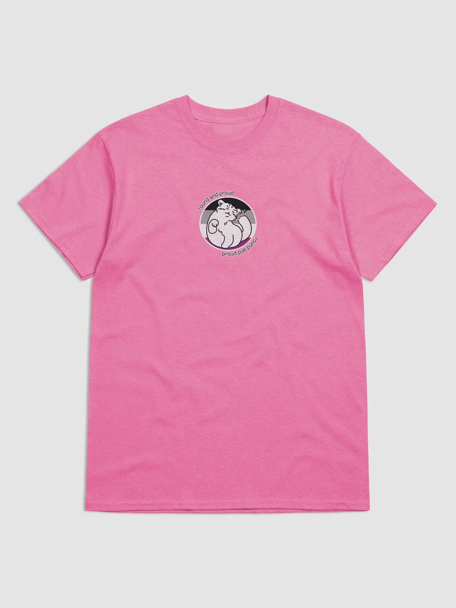 Round and Proud Manul Asexual Version - Gildan Unisex T-Shirt product image (2)
