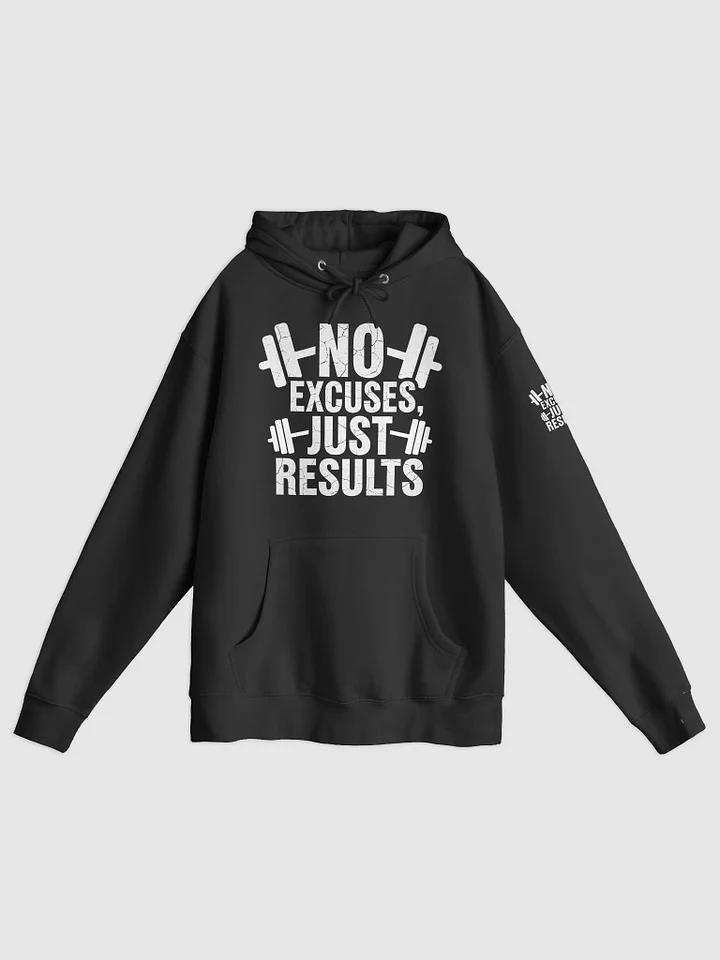 No Excuses, Just Results, World Hoodie, LUNA VEEX. product image (2)