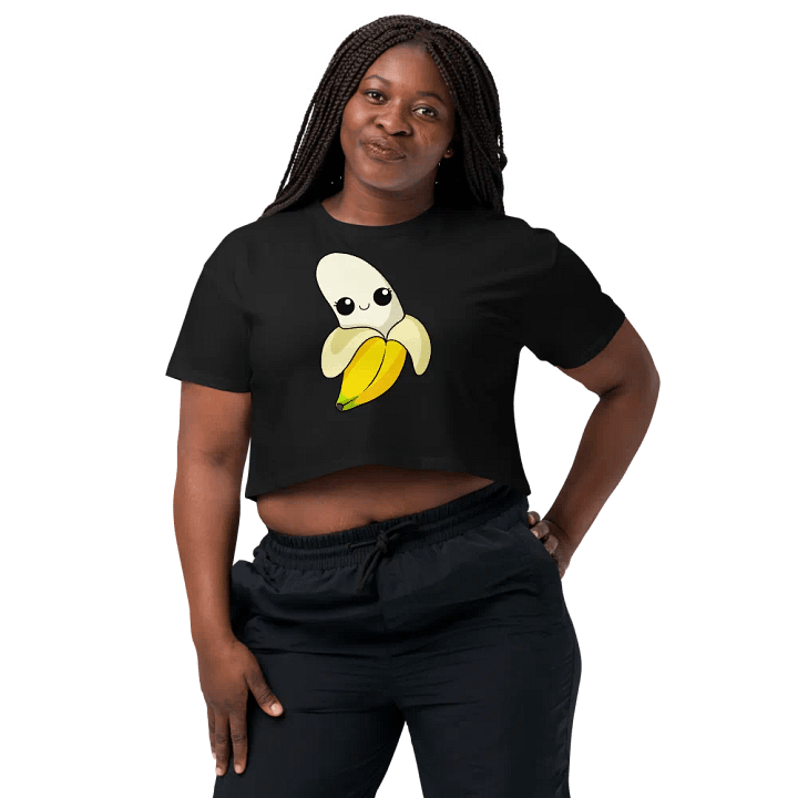 Peel Me Up Banana Women's Crop Top product image (2)