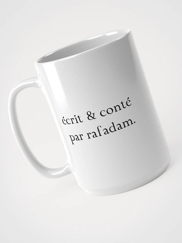Mug "écrit & conté par rafadam." product image (2)