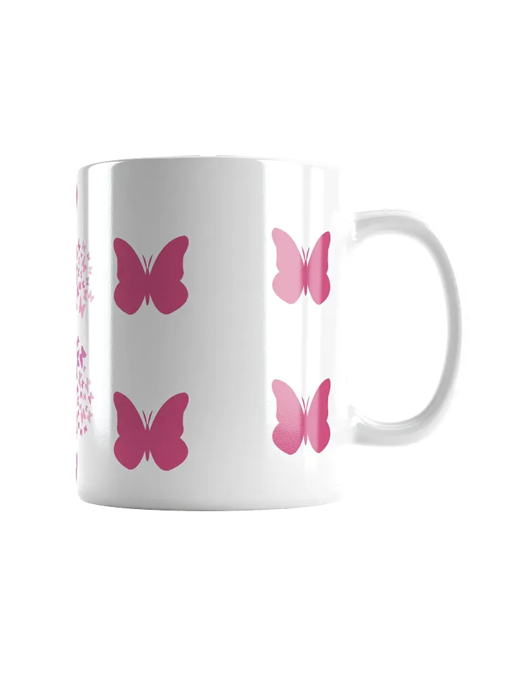 Pink Butterfly Symphony Mug product image (1)