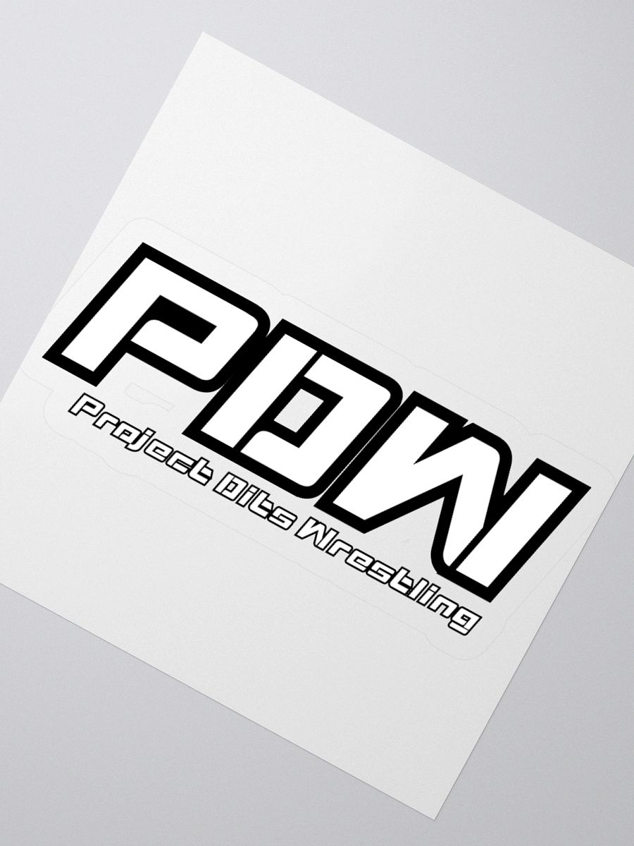 Project Dits Wrestling Logo Sticker product image (4)
