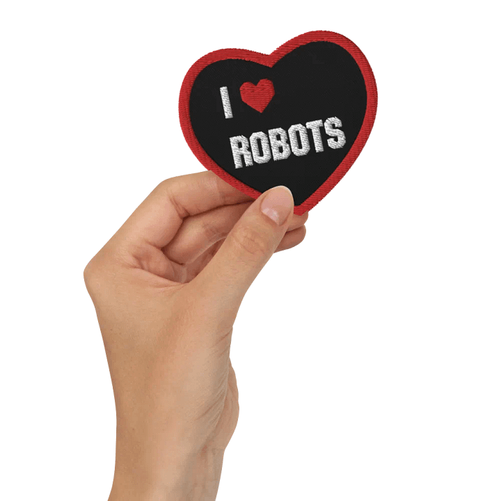 I Hear Robots Embroidered Patch product image (2)