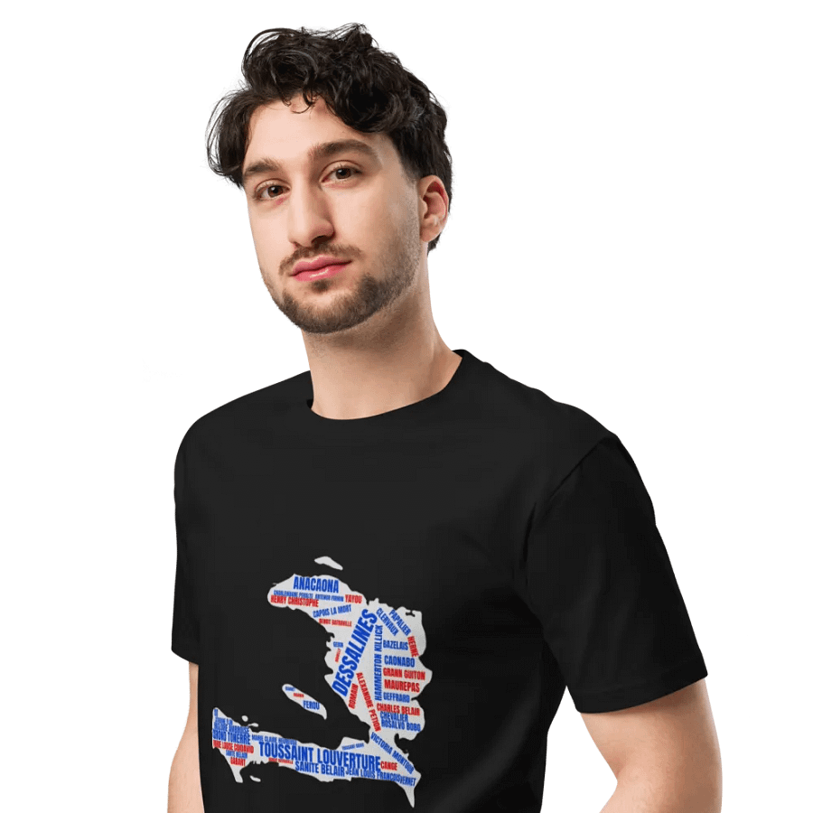 Haiti Map Unisex T-Shirt product image (7)