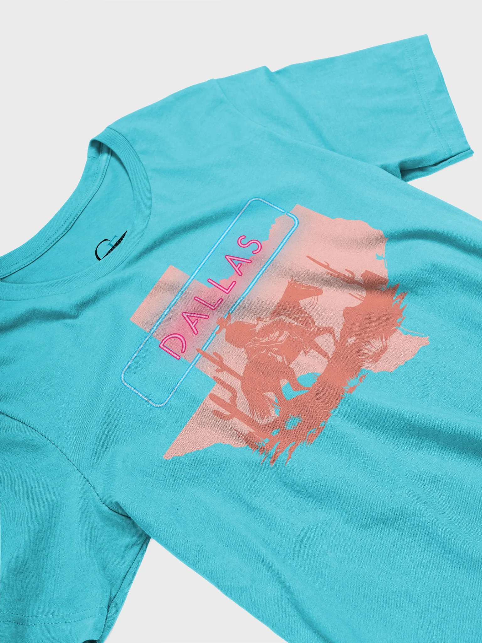 🌟 Dallas Cowboy Neon T-Shirt | Bella+Canvas Unisex Tee | Texas Pride with Neon Flair product image (26)