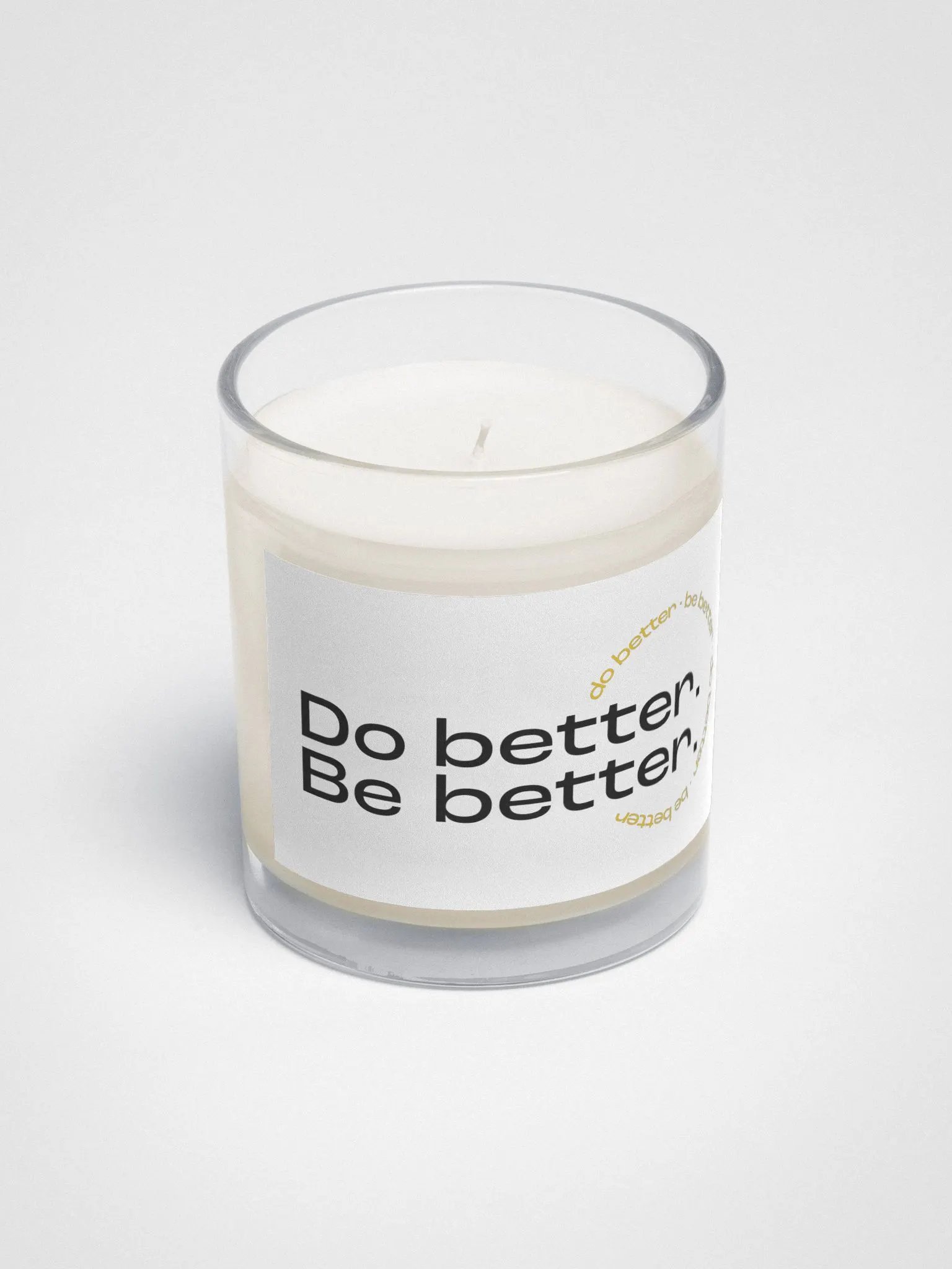 Do better. Be better. Candle product image (2)