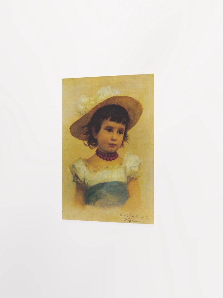 ''Portrait of the Giulietta'' by Michele Gordigiani Poster product image (2)