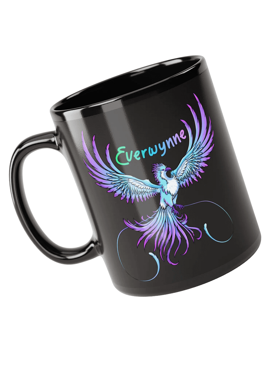 Phoenixwynne Glossy Black Mug product image (4)