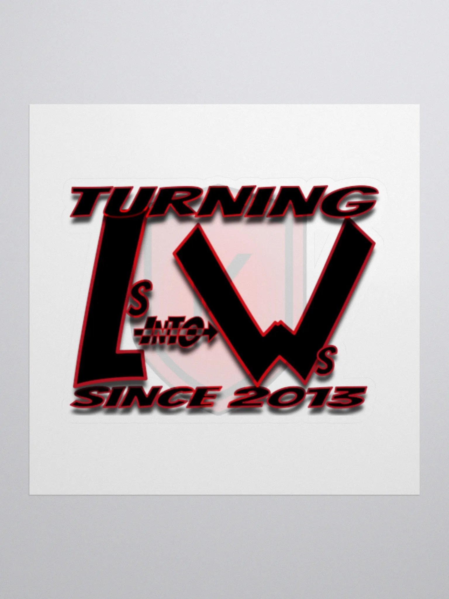 Ls into Ws Sticker product image (3)