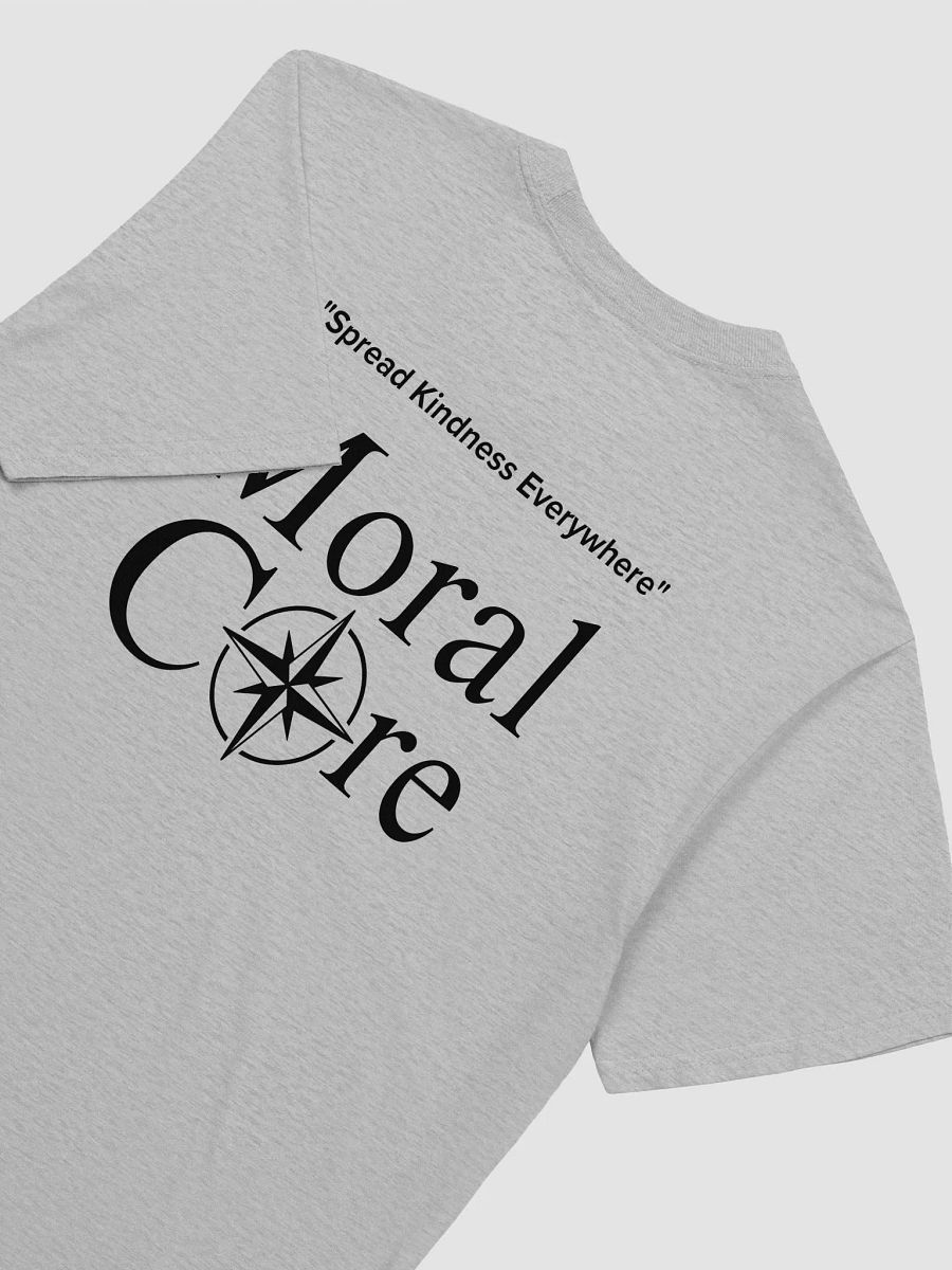 Morale Core T-shirt in black writing product image (16)