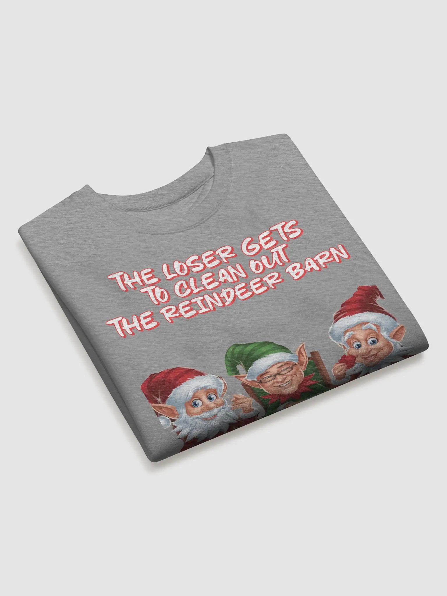 The Loser Gets To Clean Out The Reindeer Barn - Sweatshirt product image (19)