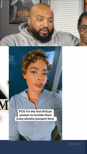 She left her Kenyan husband for a richer man. Now she's a villain? Are passport bros attracting a certain type of man? Hmmm. ...