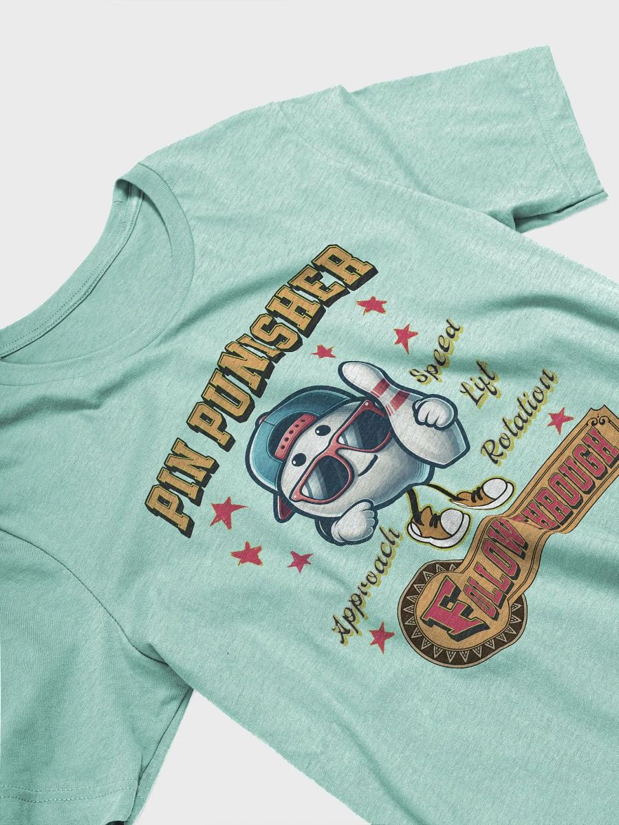 Pin Punisher Bowling Ball Graphic T-Shirt product image (20)
