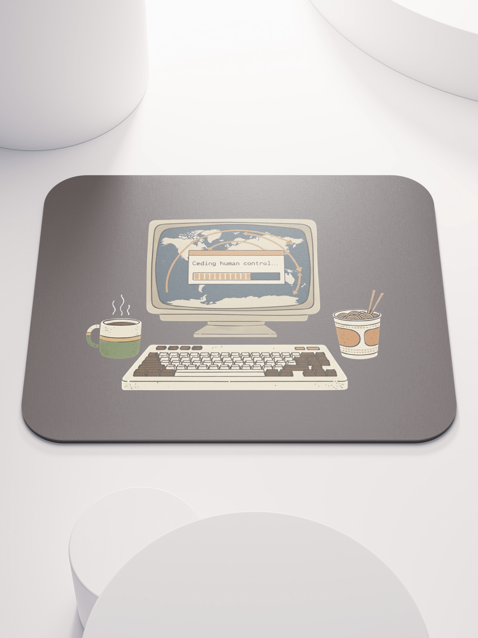 Ceding Human Control Mousepad product image (1)