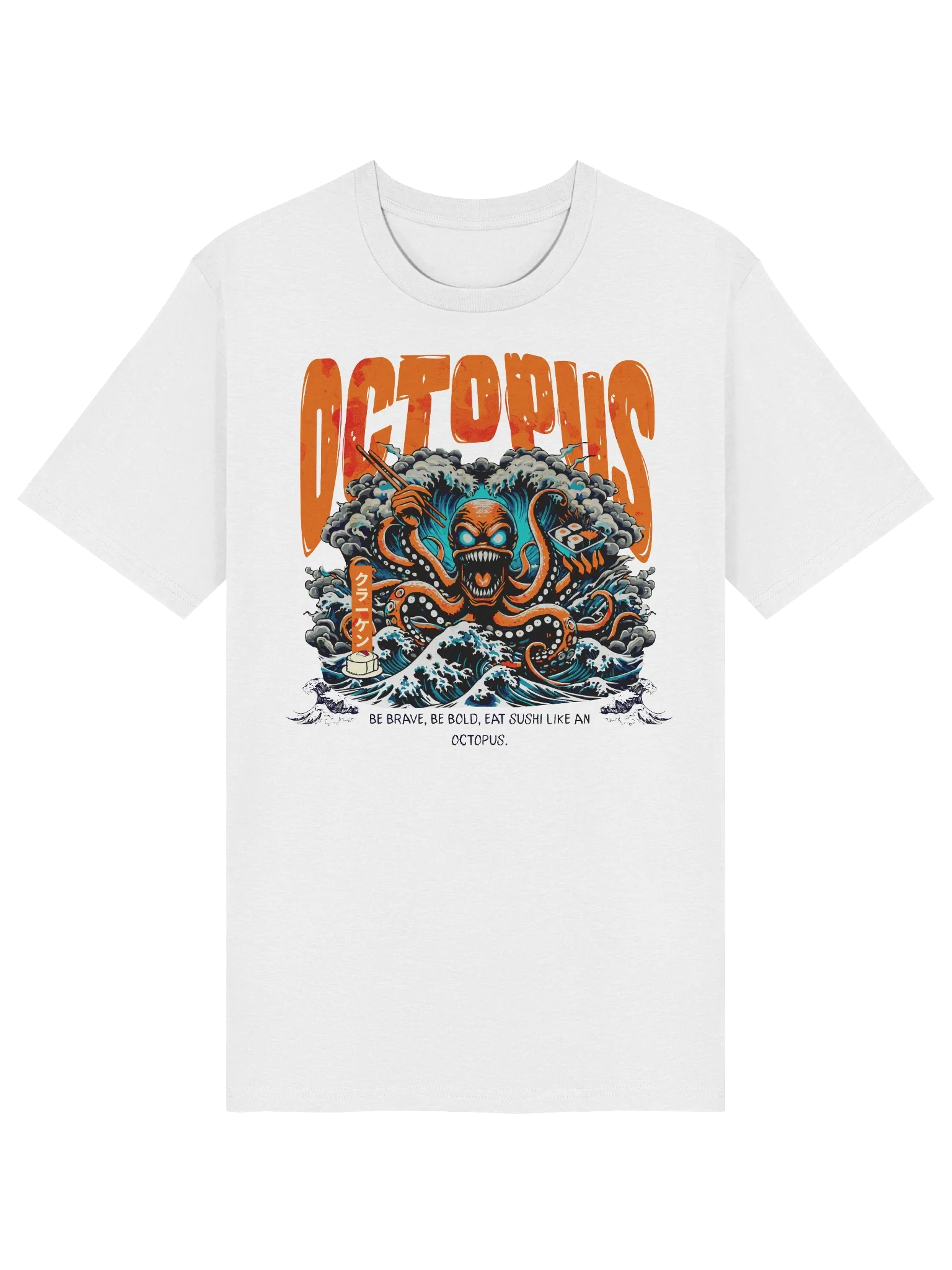 Crimson Kraken Over Neon Waves product image (10)