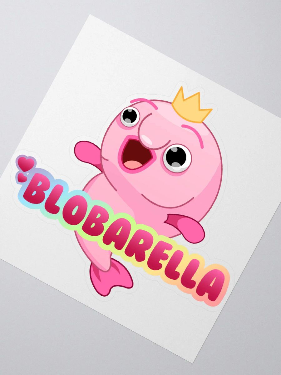 Blobarella Logo Sticker product image (2)