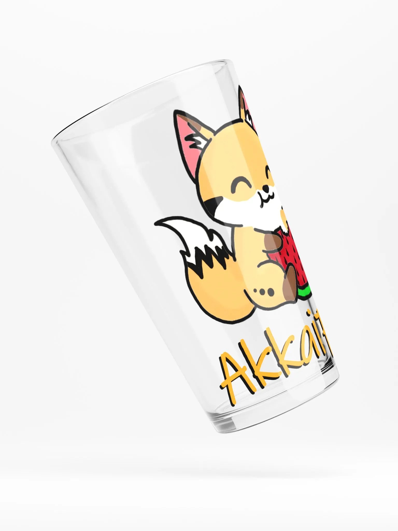 Fox Watermelon Pint Glass product image (4)