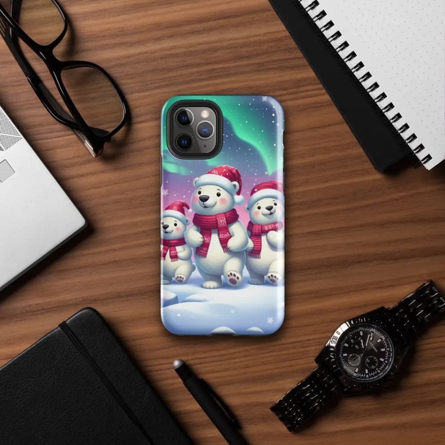 Arctic Santa Bears iPhone® Tough Case product image (32)