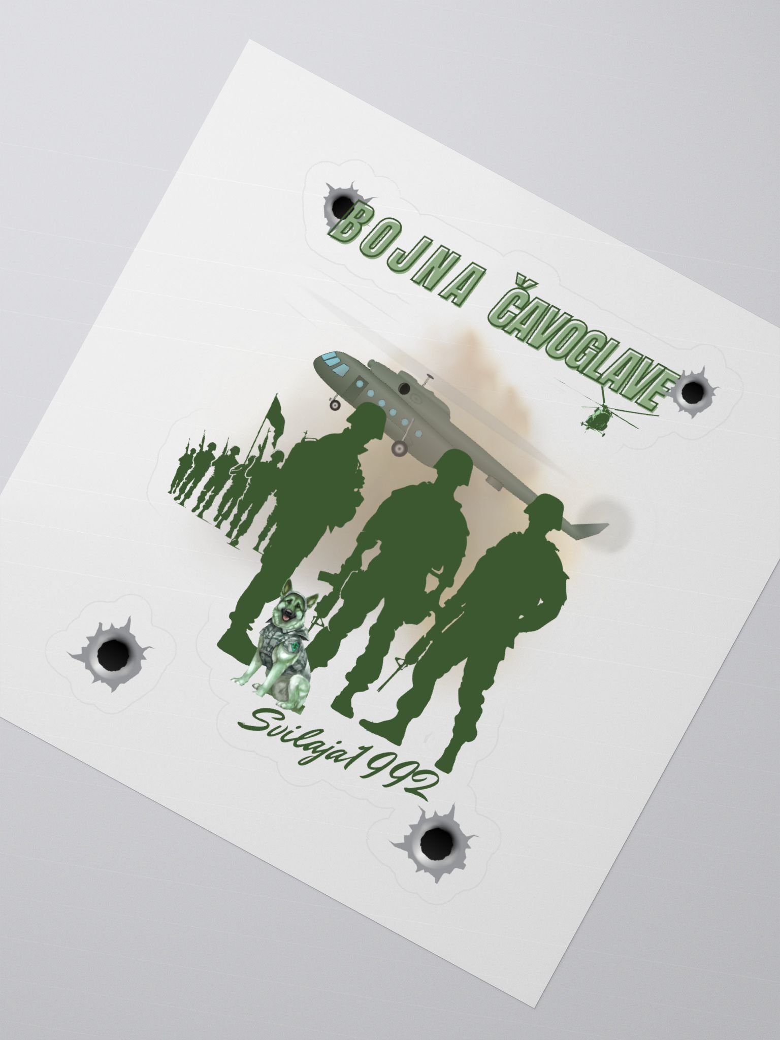 Royal Ride Kiss Cut Stickers Bojna Čavoglave product image (2)
