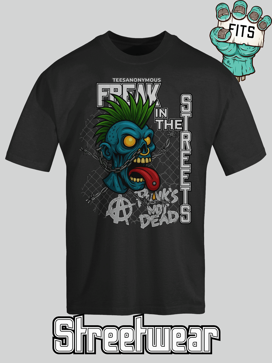 Streetwear Graphic Tee - Anarchist by Freak in the Streets product image (1)