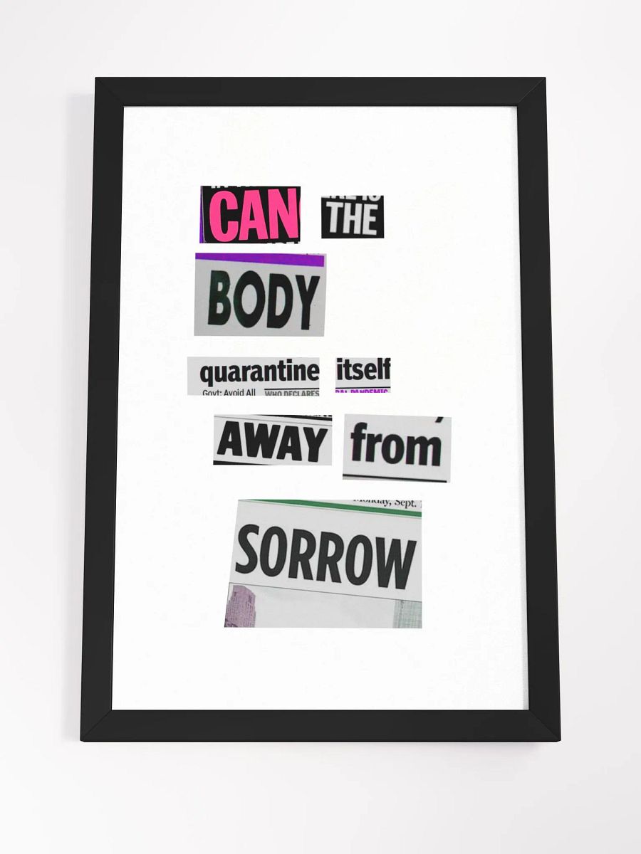 Sorrow Art Print product image (20)