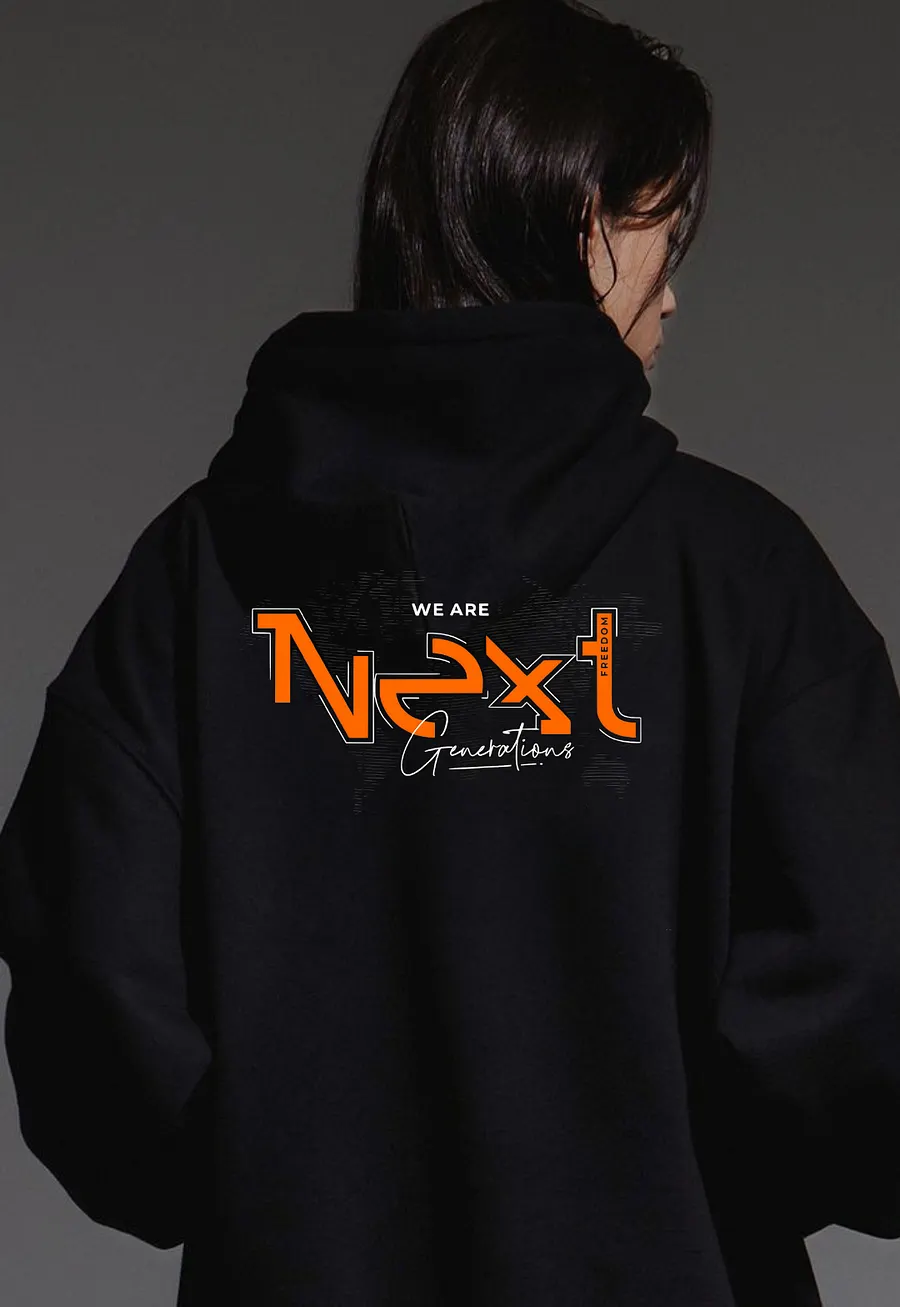 Next Creations World Map Oversized Hoodie product image (1)