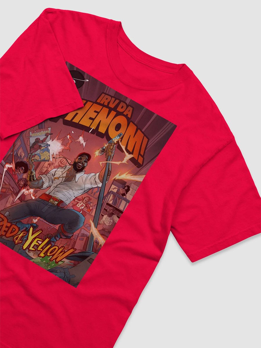 IRV DA PHENOM RED AND YELLOW DEADPOOL EDITION T-SHIRT product image (3)