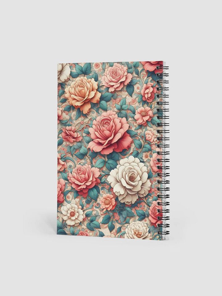 Royal Floral Spiral Notebook product image (2)